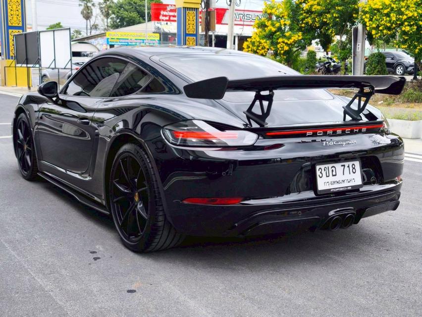 รหัสรถ KPV718 2020 PORSCHE CAYMAN 718 สีดำ 13