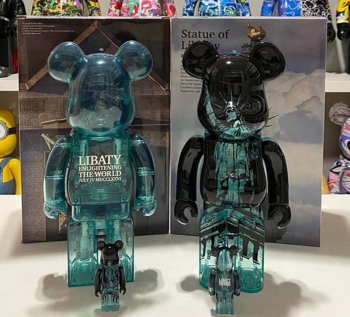 ขาย Statue Of Piberty Bearbricks Set ขนาด 400% 2