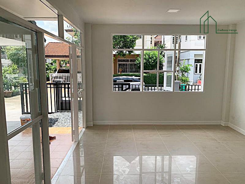 บ้านเดี่ยว 2 ชั้น 57 ตรว. หมู่บ้านพนาสนธิ์ การ์เด้นโฮม 6 ถนนหทัยราษฎร์ 39 คลองสามวา 4