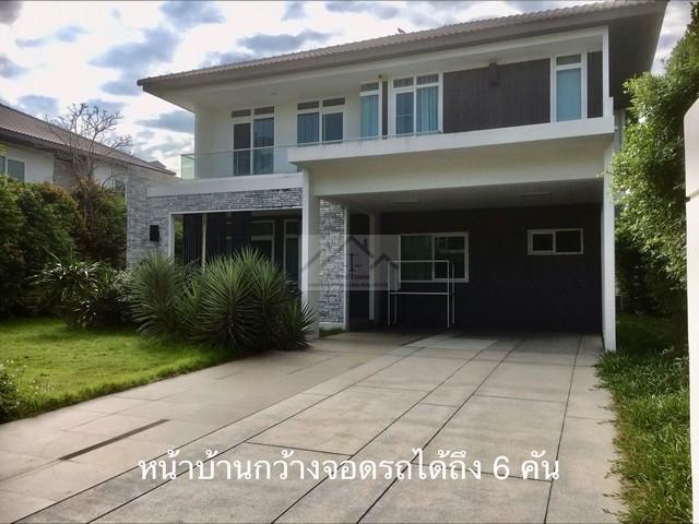 ขายบ้านเดี่ยว 2 ชั้น โครงการมัณฑนา เลค วัชรพล ใกล้โรงเรียนสารสาสน์วิเทศ สายไหม 2