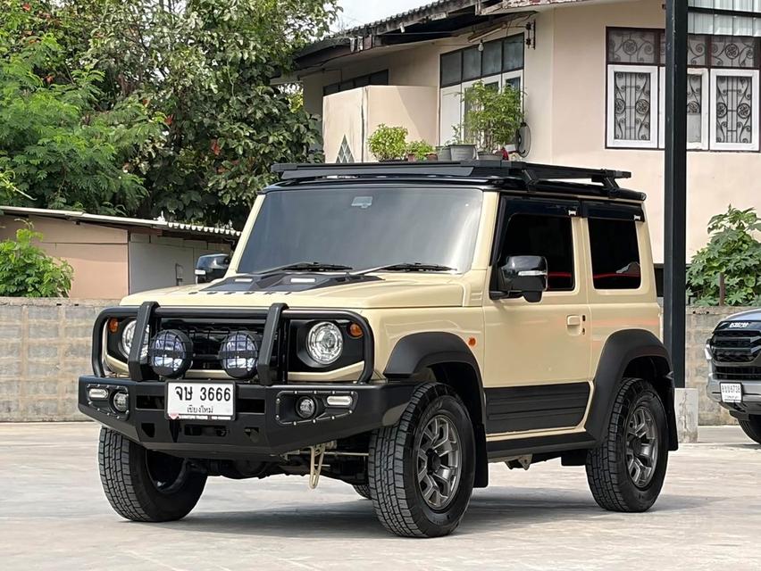 2023 SUZUKI JIMNY, 1.5 โฉม JIMNY 4WDสีนำ้ตาล เครื่องยนต์เบนซิน ไมล์แค่ 21,315 กม. รูปย่อยที่ 2