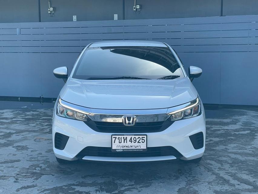 HONDA CITY 1.0 SV   TURBO SEDAN ปี 2021   สีขาว   ออโต้
