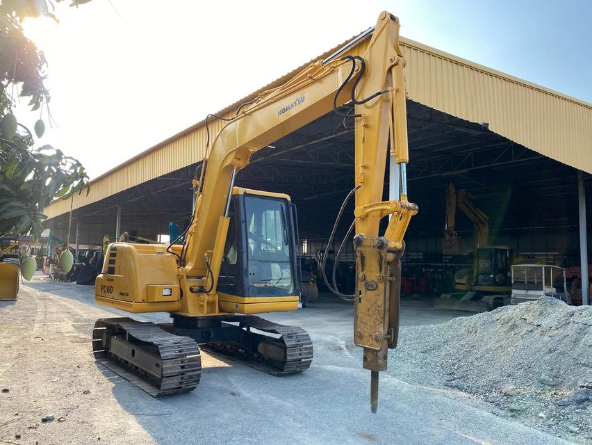 รถแบคโฮ KOMATSU PC60-7 ขนาด 6 ตัน 2