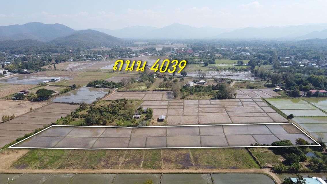 ขายที่ดิน 6-3-71 ไร่ ติดลำเหมือง 3 ด้าน น้ำ-ไฟพร้อม ใกล้กรมที่ดินสันกำแพง 800 เมตร 2