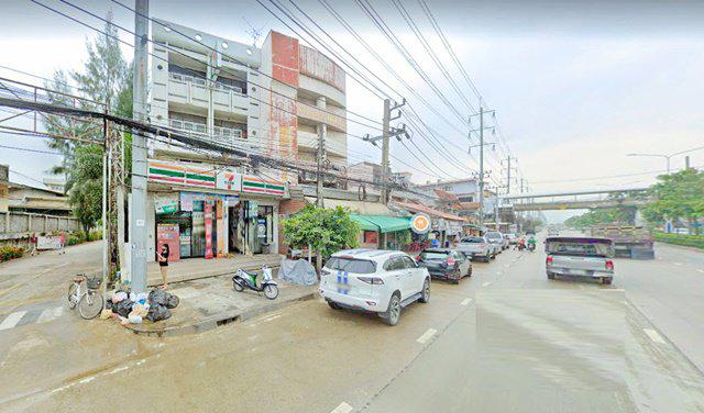 รูป ห้องมุม กว้างมาก 5.5 ม.ให้เช่าอาคารพาณิชย์ใหม่ 48 ตรว.MRTครุใน BIG C สุขสวัสดิ์72-76 พระประแดง 4ชั้น 2นอน 3น้ำ 4คัน บิ๊ก