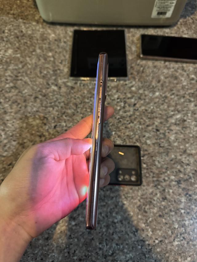 ขายๆๆๆถูกSamsungNote20 5G สีRose Gold 256กิ๊กสูนTrueสภาพสวยการใช้งานดีเยี่ยมทุกๆฟังชั่นเครื่องรีสโตได้ตลอดไม่มีติดแอคเค้าใดๆคับ ( จอขาวจั๊วไม่มีจุดไม่ รูปที่ 5