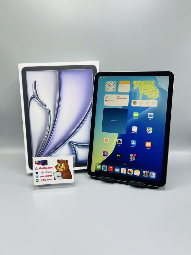 iPadAir6 128gb WiFi แบต100% ประกันเหลือ นัดรับได้ครับ