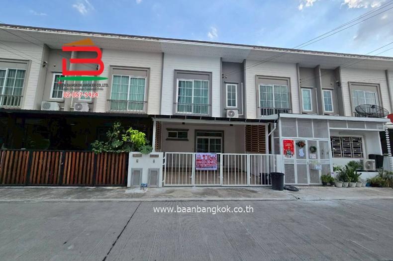 ทาวน์โฮม คิวดีสทริคสุขสวัสดิ์-วงแหวนพระราม 3 (ใกล้ตลาดครุใน) เนื้อที่ 18.4 ตรว. ตำบลบางจาก อำเภอพระประแดง จังหวัดสมุทรปราการ 2