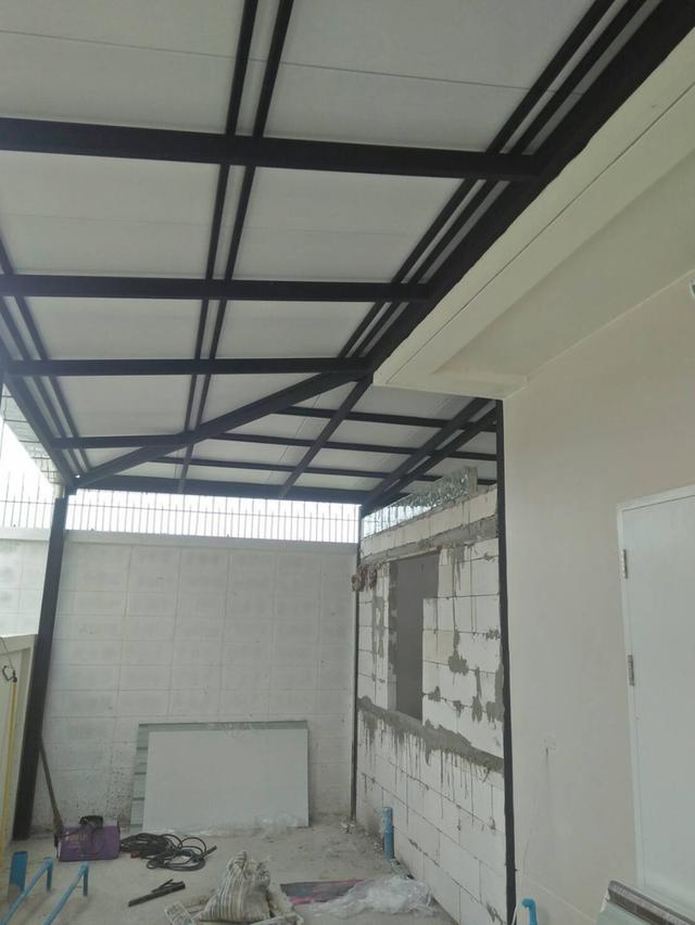 รับเหมาต่อเติมโครงหลังคา กันสาด แบบครบวงจร รูปที่ 20