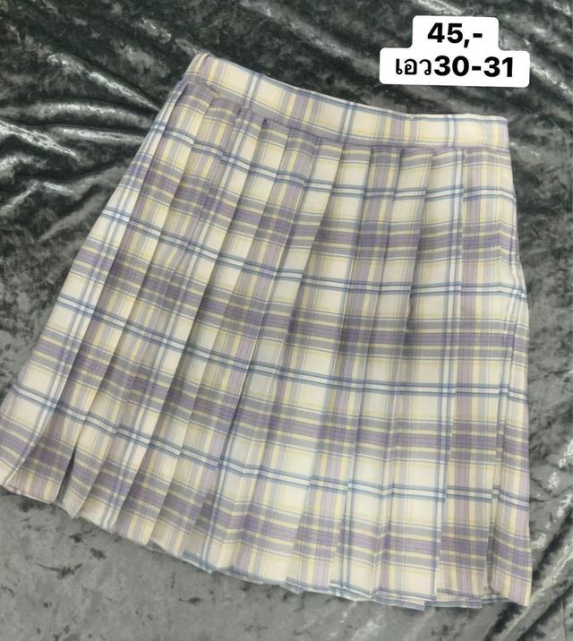 กระโปรงลายสก็อต น่ารักๆ แฟชั่น ไม่มีตำหนิ