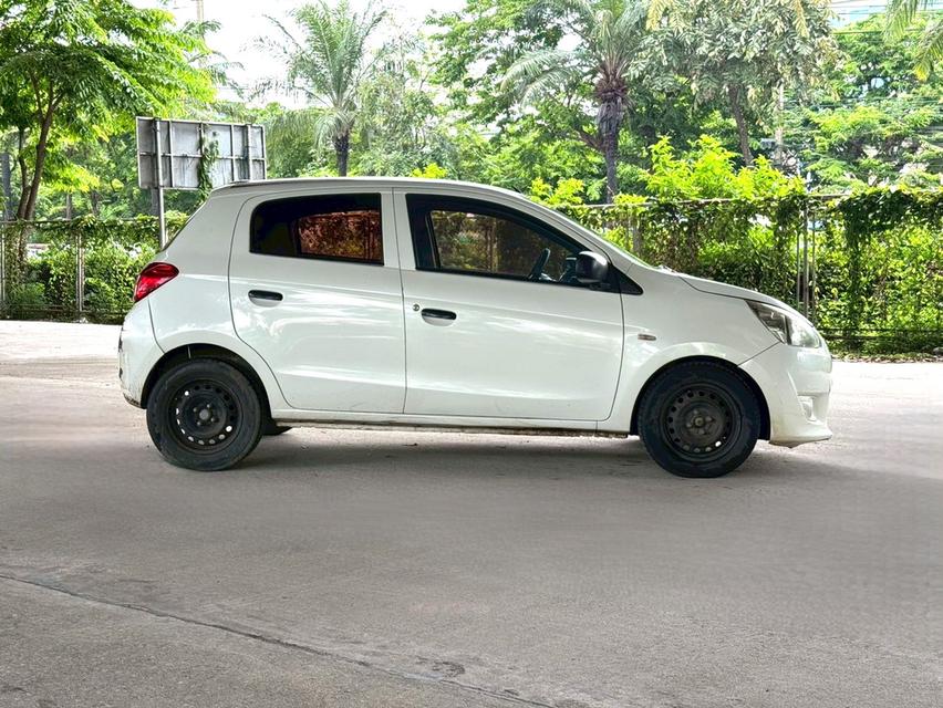 ขายรถ Mitsubishi Mirage 1.2GL ปี 2013 สีขาว เกียร์ธรรมดา 8