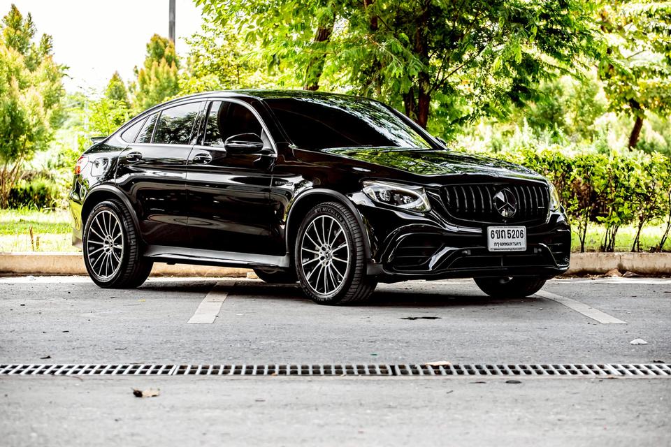Benz GLC250 4MATIC Coupe AMG Dynamic 4WD SUV ปี 2018 สีดำ มือเดียวป้ายแดง