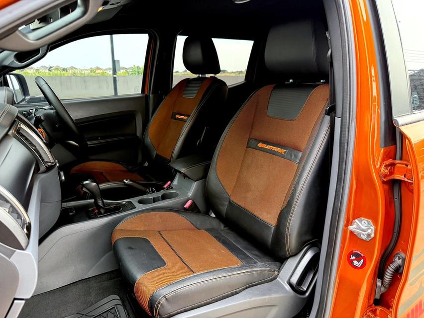 FORD RANGER 2.2 WildTrak Hi-Rider DoubleCab ปี2017รถบ้านแท้ ออพชั่นเต็มคัน 12