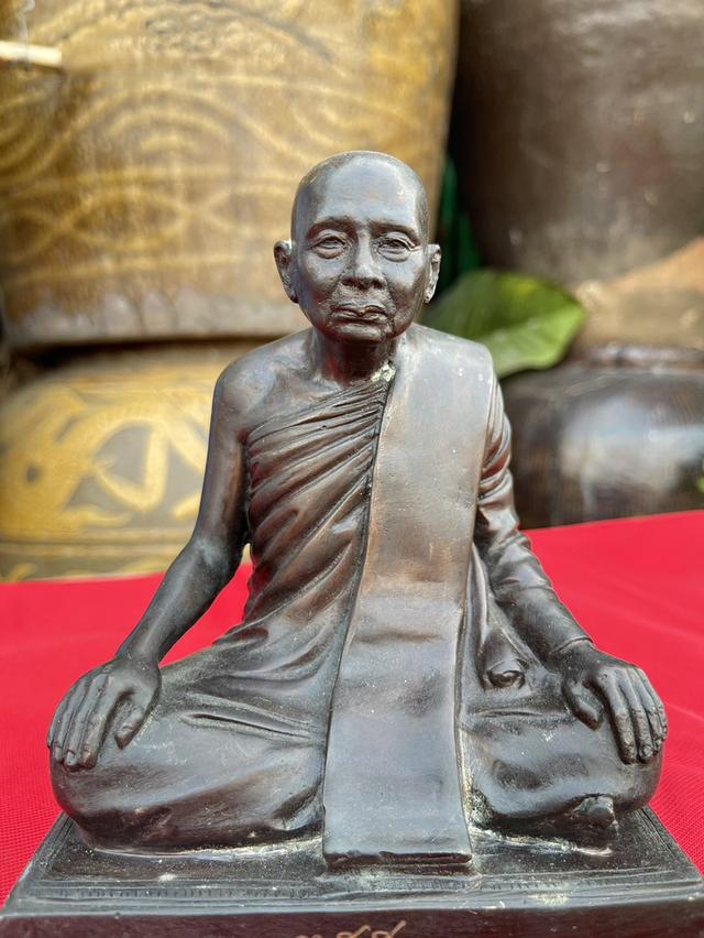 สมเด็จพระสังฆราช สมเด็จพระญาณสังวร ญสส หน้าตัก5นิ้ว เนื้อทองเหลือง รุ่นฉลองพระชันษา รูปที่ 8