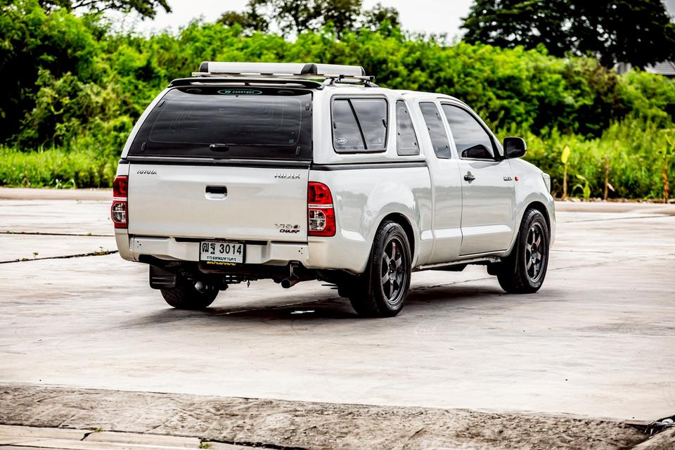Toyota Vigo Champ Cab 2.5J ดีเซล เกียร์ธรรมดา ปี 2011 สีเทา มือเดียวป้ายแดง 5