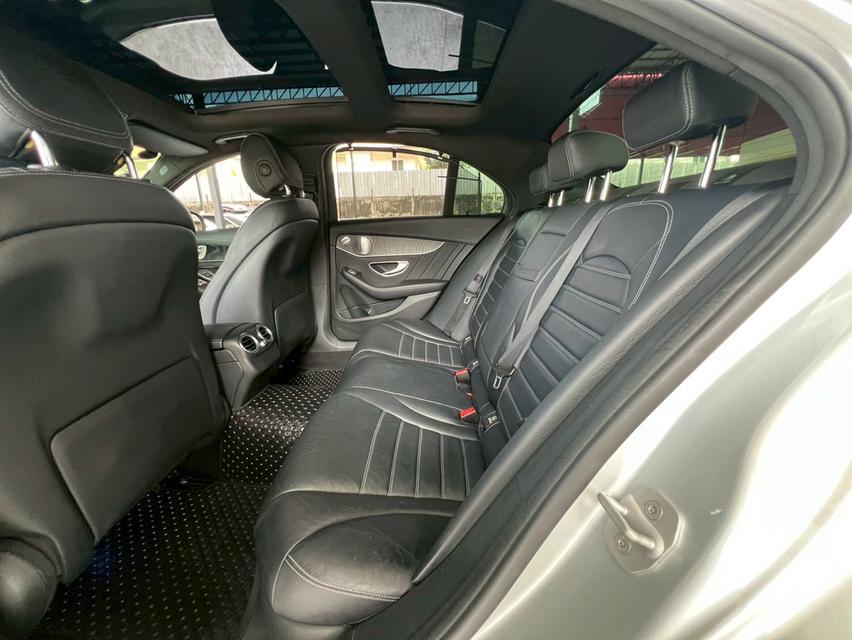 ปี 2016 #BENZ C-CLASS, #C350e AMG DYNAMIC โฉม W205 ปี14-23 สีเทา เบนซิน/ไฟฟ้า มือเดียวป้ายแดง 10