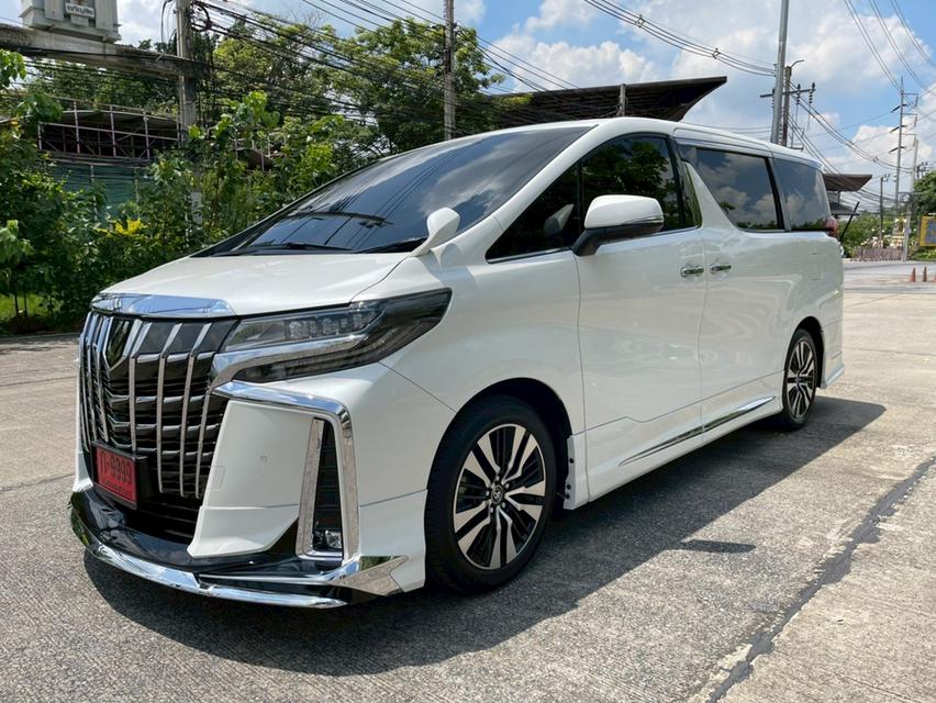 Toyota Alphard SC Modellista ปี 2023 สีขาว มือเดียว ราคาดีสุดๆ