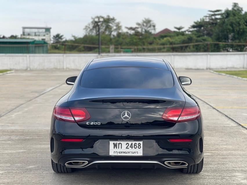 รหัส NCT2468 Mercedes-Benz C200 Coupe AMG Dynamic (W205) 2019 จด 2020 6