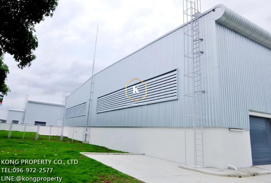 ให้เช่าโรงงาน พื้นที่สีม่วง บางเสาธง จ.สมุทรปราการ  ใกล้นิคมบางพลี 6