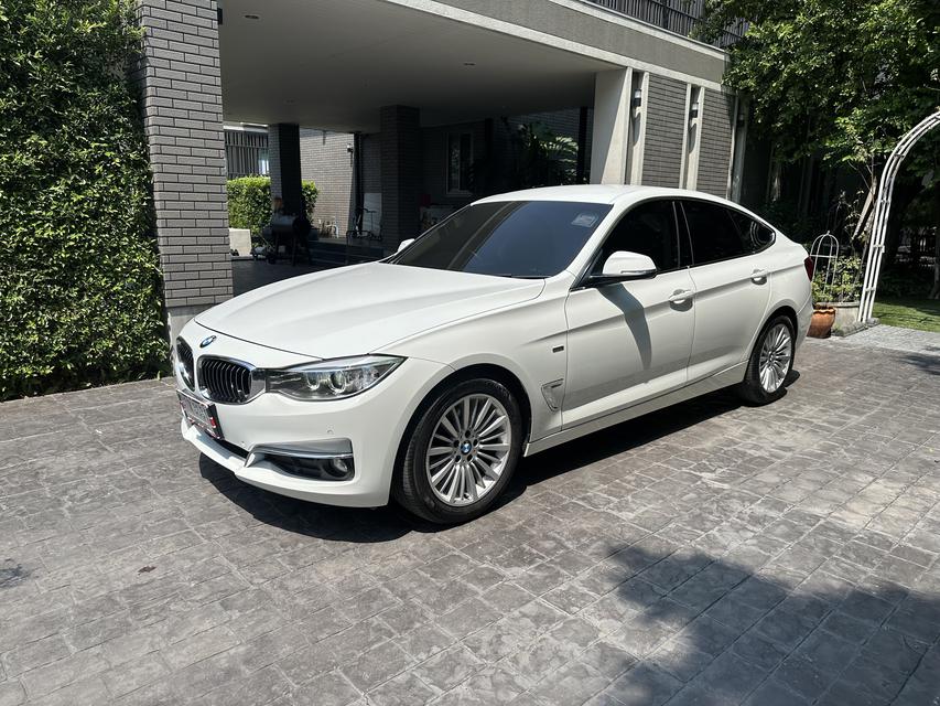 BMW 320D GT Luxury สีขาว เบาะน้ำตาล ปี 2014 6
