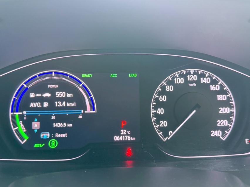 HONDA ACCORD 2.0 HYBRID TECH TOP 2019 สีดำ ประหยัด มือเดียว รูปที่ 7