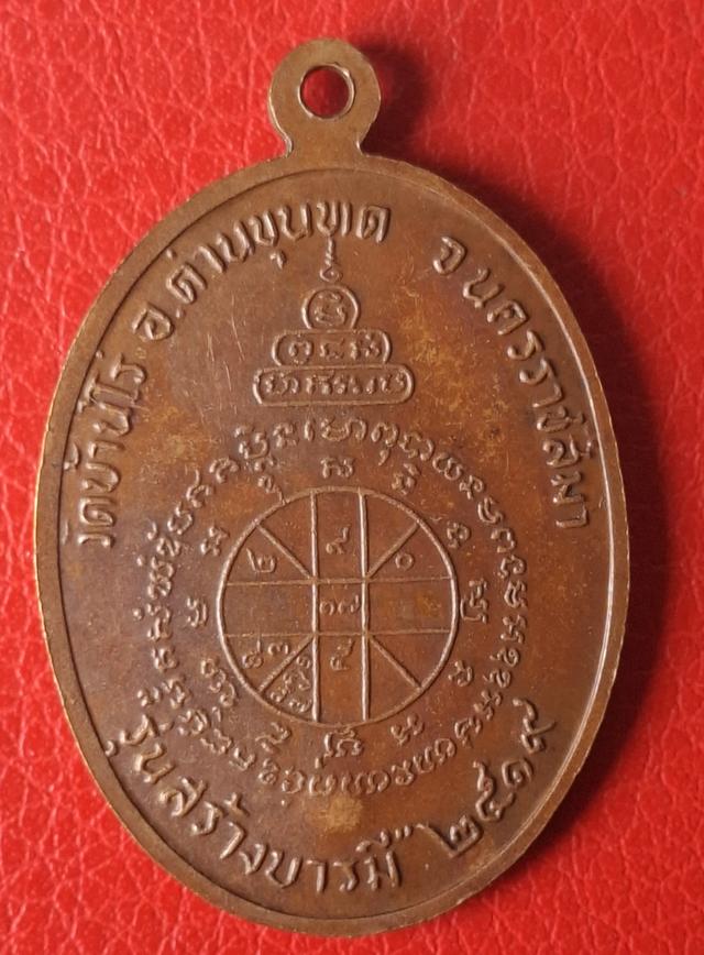 หลวงพ่อคูณปริสุทโธ รุ่นสร้างบารมี 2519