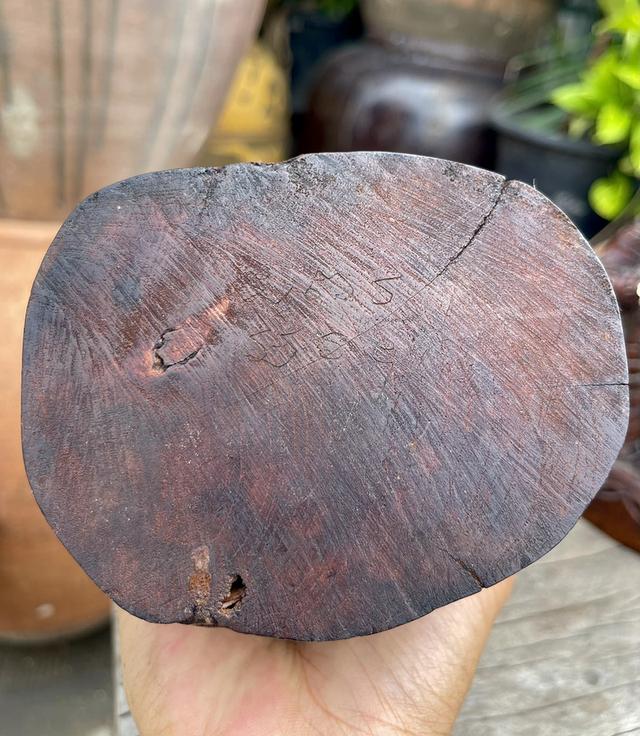 หนุมานไม้สักแกะสลัก หลวงพ่อดิ่ง วัดบางวัว ฉะเชิงเทรา พิมพ์หน้าโขน 9