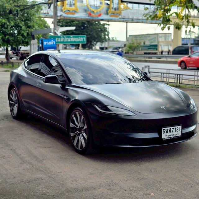 รหัสรถ BAC7131 Tesla Model3 Long Range AWD ปี 2024 