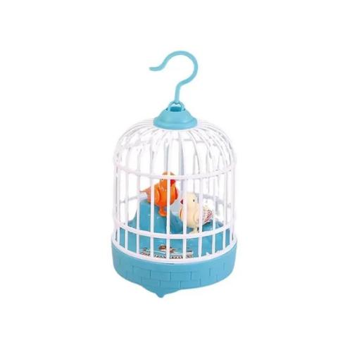 Mini Birdcage Acoustic Toy ของเล่นกรงนกแก้วสุดน่ารัก มาพร้อมระบบตอบสนองเสียงอัตโนมัติ และแสงไฟหลากสี ช่วยเสริมพัฒนาการด้านการฟังและจินตนาการของเด็ก 3