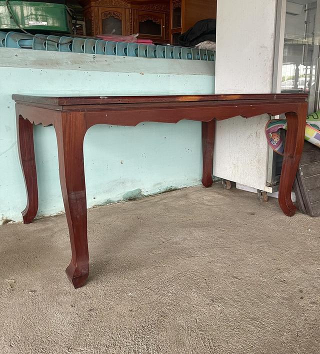 โต๊ะไม้ประดู่แผ่นเดียว ขนาดยาว150ซม โต๊ะทำงานไม้ประดู่ 10