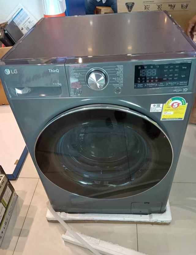 เครื่องซักผ้าฝาหน้าขนาด12โลLG