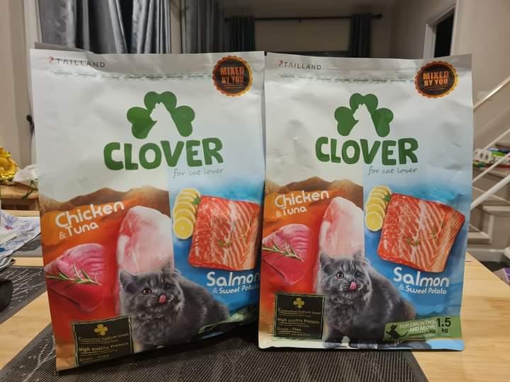 อาหารแมว ยี่ห้อ Clover 1