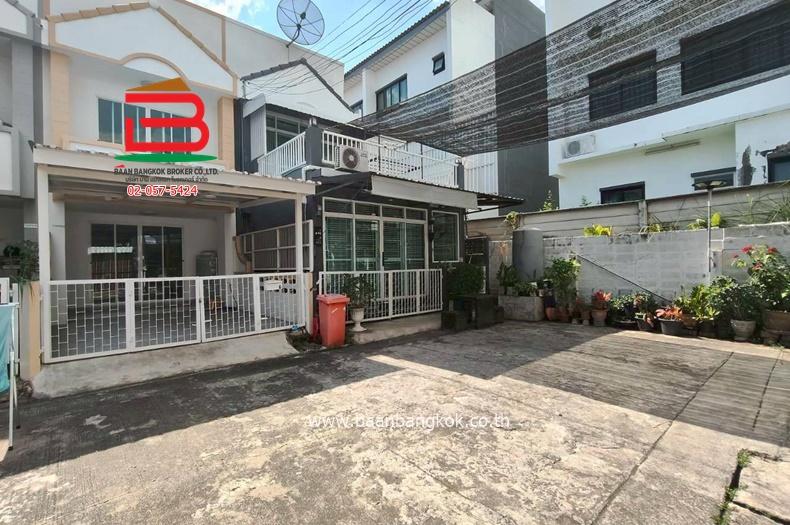 ให้เช่า ทาวเฮ้าส์ อัมรินทร์ 3 ผัง 4 (ใกล้ตลาดเอซี) เนื้อที่ 16 ตรว. แขวงสายไหม เขตสายไหม 2