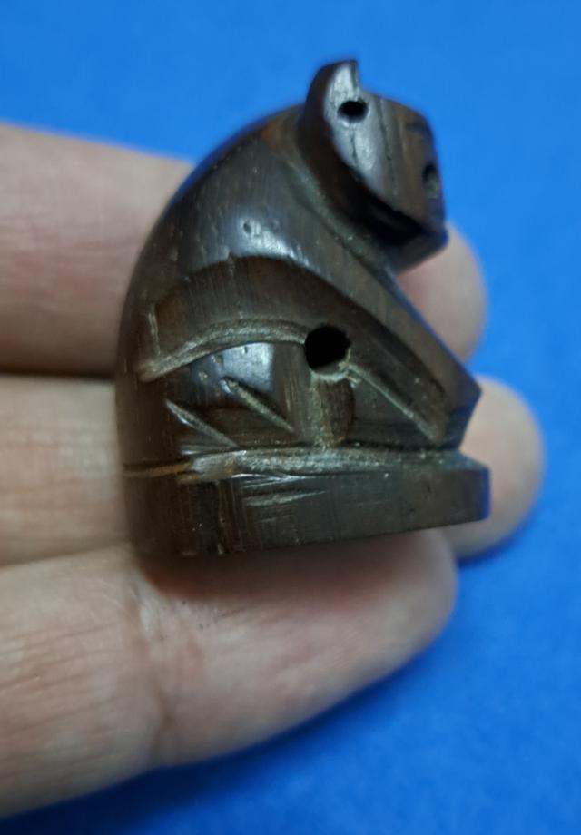 🐅เสือ หลวงพ่อชาญวัดบางบ่อ สวยงามเข้มขลัง แกะจากไม้มงคลนาม"พยุง" รูปที่ 4