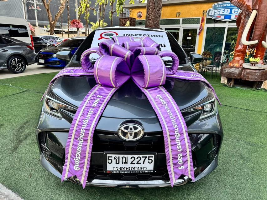 #TOYOTA YARIS รุ่น SPORT เครื่อง1.2cc. เกียร์AUTO ปี 2024 #รถมือเดียวป้ายเเดงไมล์แท้100%คะ