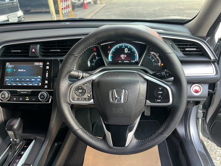 HONDA CIVIC FC ปี 2016 รุ่น 1.8 EL ออโต้ สีเทาเมทัลลิก รถบ้านมือเดียว เลขไมล์น้อย 19x,xxx km ดูแลอย่างดี รูปที่ 9
