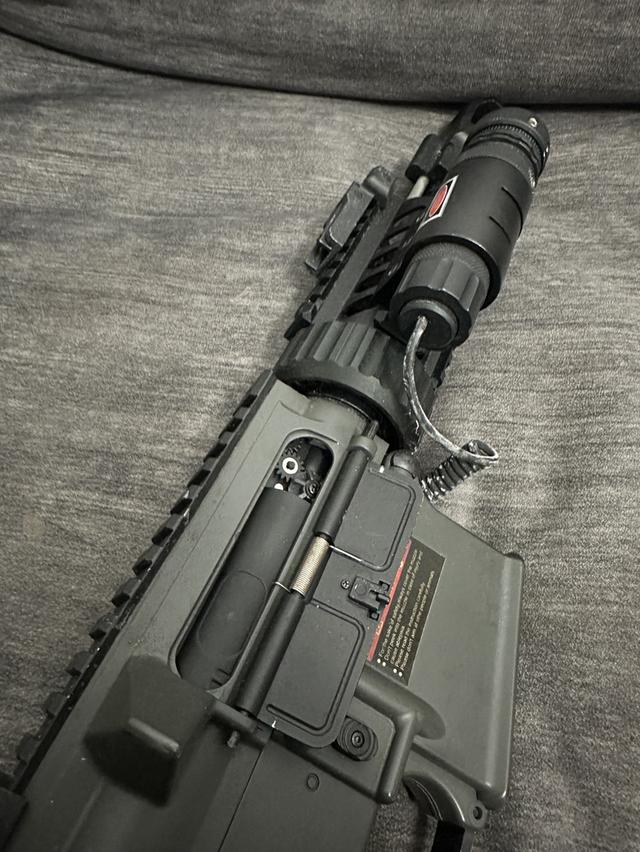 บีบีกันไฟฟ้า ระบบปกติ แมก 3 ตัว ติดเลเซอร์ รูปที่ 7