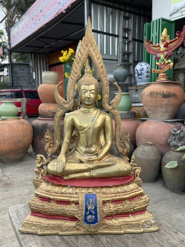 พระพุทธชินราช ภปร หน้าตัก9นิ้ว ทองเหลือง ปี2531 จังหวัดพิษณุโลก