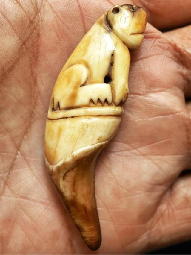 หลวงพ่อปาน วัดคลองด่าน ขนาด 3.2 นิ้ว...จารเต็ม เก่าๆ เนื้อจัดๆ รูปที่ 8