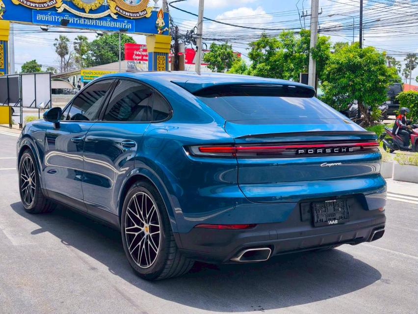 รหัสรถ KPV53 2025 PORSCHE CAYENNE 3.0 HYBRID COUPE สีใหม่ Moonlight Blue 15