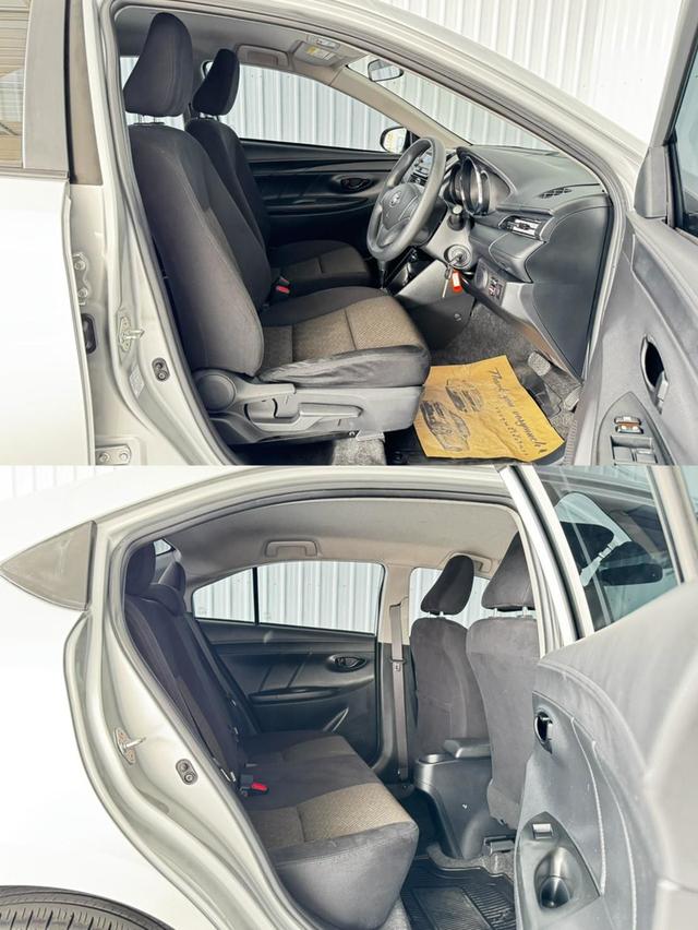 รถมือเดียว โฉมใหม่ ผ่อนเบาๆ 5,6xx มีวารันตีสภาพ Toyota Vios 1.5Entry รูปที่ 10