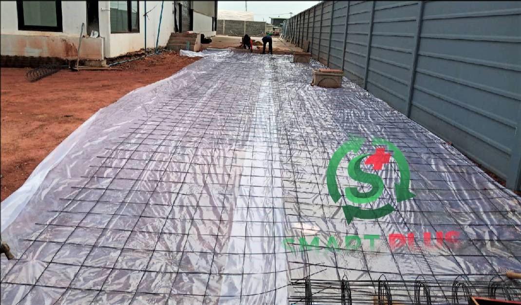พลาสติกปูพื้น หนา 70 ไมครอน กว้าง 3.0 เมตร x ยาว 100 เมตร (300ตรม) รูปที่ 2