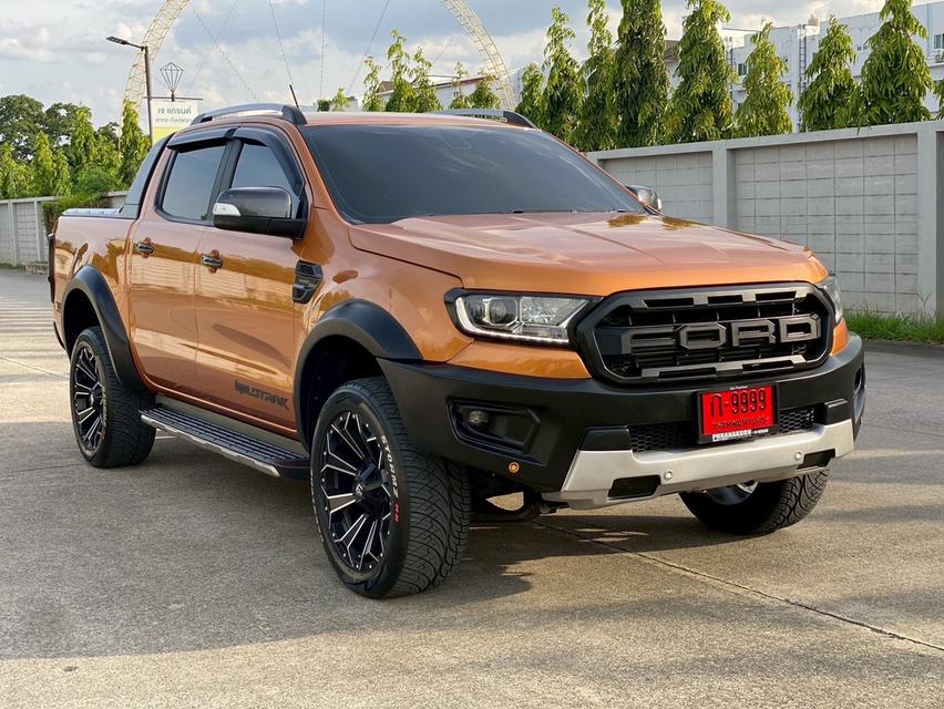Ford Ranger Wildtrak 2.0 4x2 ปี 2020 สีส้ม ไมล์ 58,xxx km