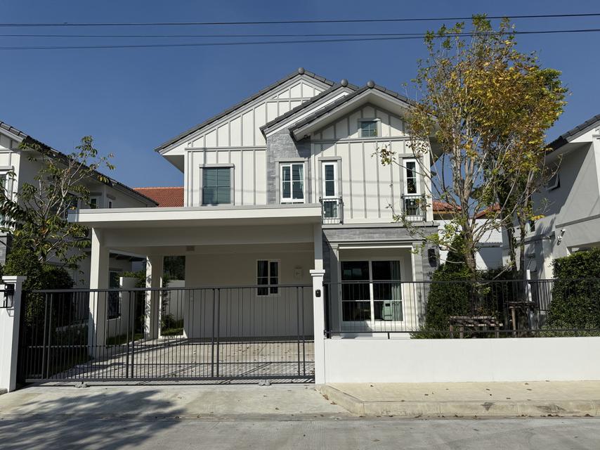 ให้เช่า บ้านเดี่ยว 2 ชั้น หมู่บ้าน Villaggio 3 ศรีนครินทร์- บางนา 4 นอน 56 ตรว ใกล้ เมกา บางนา 1