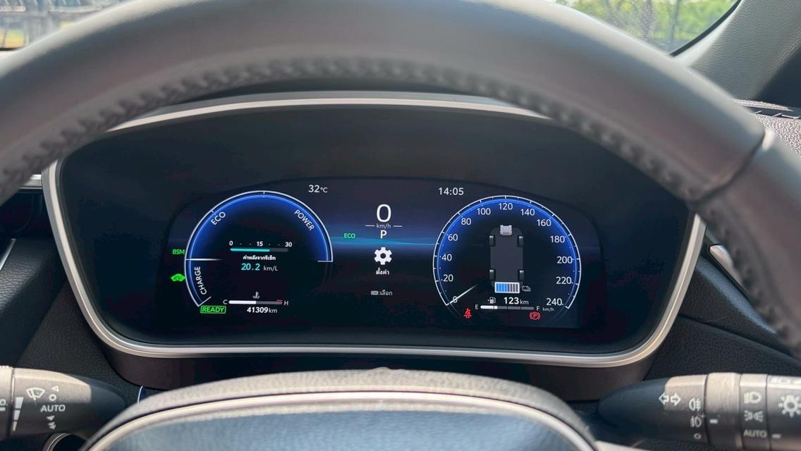 รหัสรถ TPV9973 🎊 Toyota Corolla Cross 1.8 HEV Premium Luxury  🎊 2024 รูปที่ 9