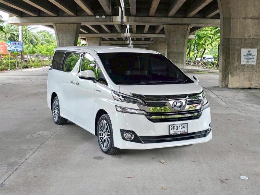 รหัสรถ WMT4341 Vellfire 2.5 HYBRID E-FOUR ปี 2015