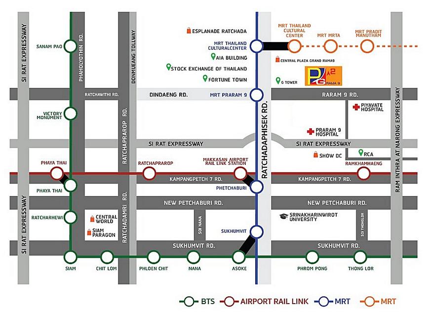 Condo PG 2 Rama IX พีจี 2 พระราม 9 ห้องหัวมุม 32 ตารางเมตร ชั้น8 ตกแต่งครบ ใกล้ MRT พระราม 9 8