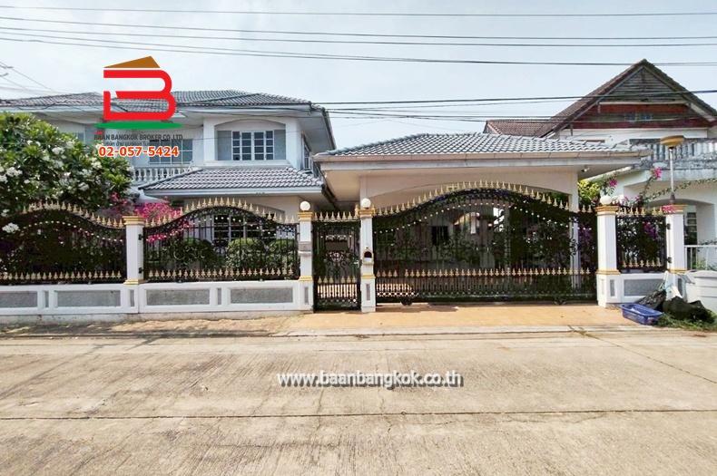 บ้านเดี่ยว หมู่บ้านชลลดา (ซ.สายไหม34) เนื้อที่ 186.1 ตรว. ใกล้ตลาดเอซีสายไหม ถนนพหลโยธิน แขวงสายไหม เขตสายไหม 1