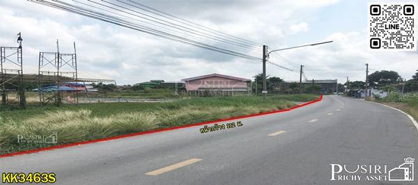 สร้างโรงงานและโครงการของคุณ ให้มีกำไรและเร็วกว่าที่อื่นๆ กับที่ดิน 22 ไร่เศษ ฮวงจุ้ยแบบเทพๆ ใกล้พุทธสาครเพียง 3.5 กม. - KK3463S 4