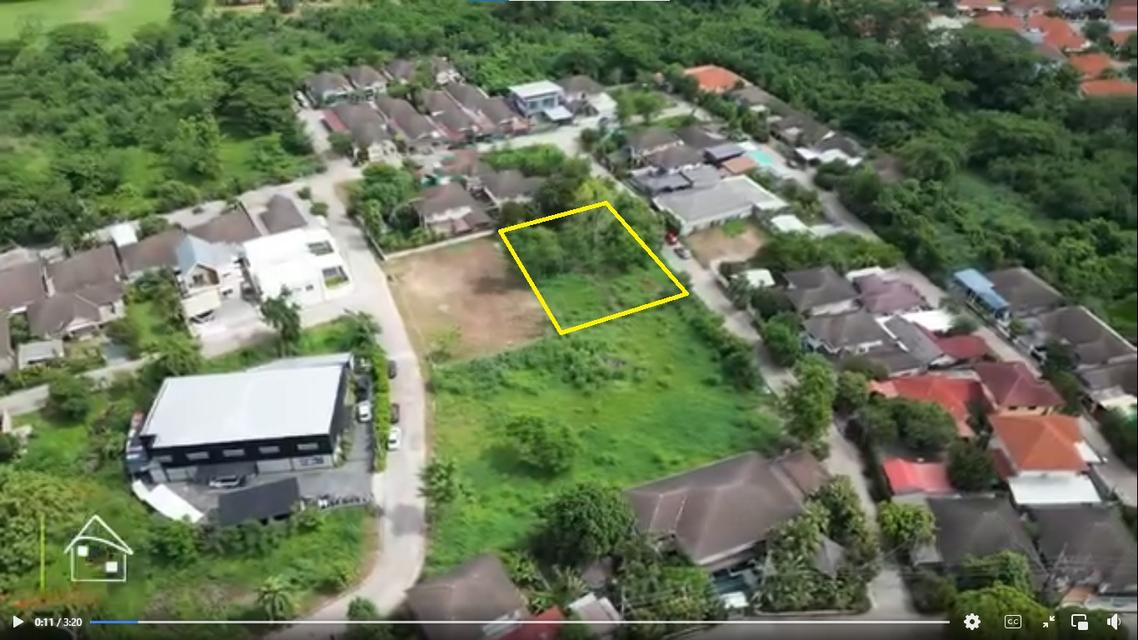 ด่วน! ขายที่สันกำแพง ขายที่ดินเปล่า 283 ตรว. @11,900/ตรว. ใจกลางสันกำแพงปาร์ควิว 5